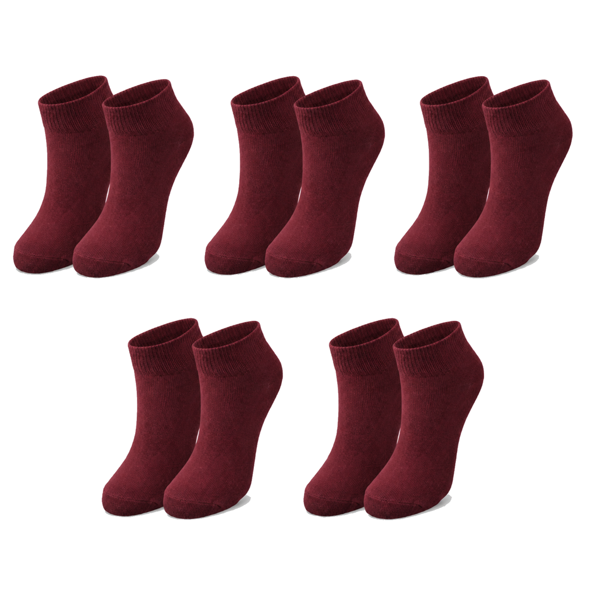 tittimitti® Kids’ 98% Organic Cotton Ankle Socks 5-Pack – Ages 1–12