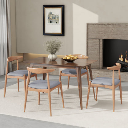 Elegant Dining Chairs With Ergonomic Backrest & Comfort Cushions (Set of 2)