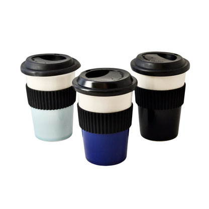 ECO TRAVEL TUMBLER - Reusable Porcelain Mug - AQUA