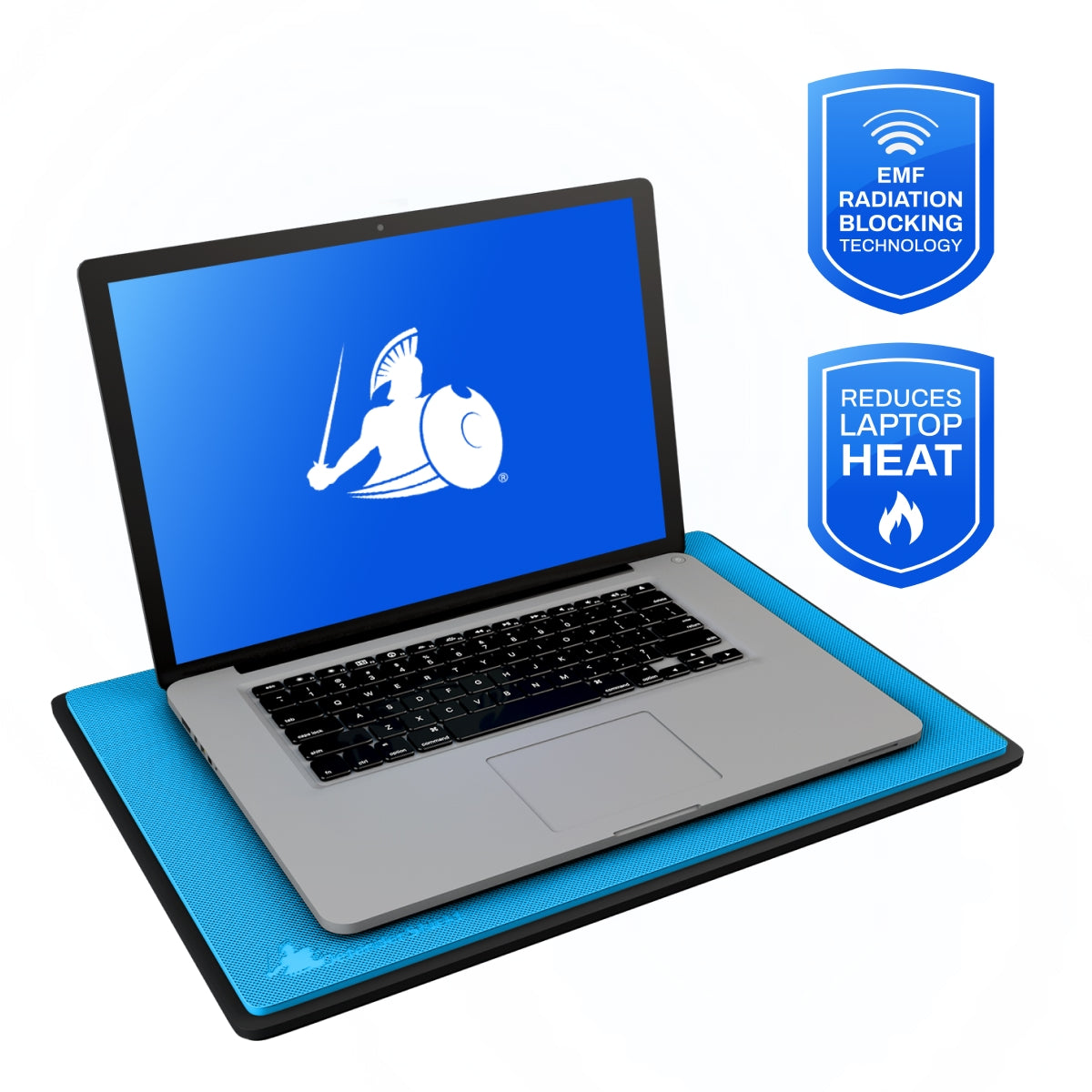 Padded Laptop Lap Pad with Thermal Heat Barrier