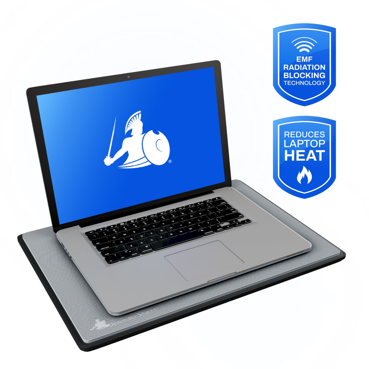 Padded Laptop Lap Pad with Thermal Heat Barrier