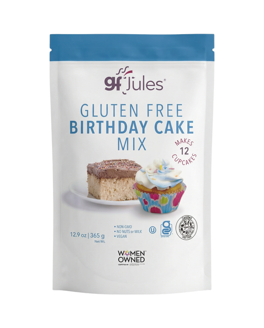 gfJules Gluten Free Birthday Cake Mix