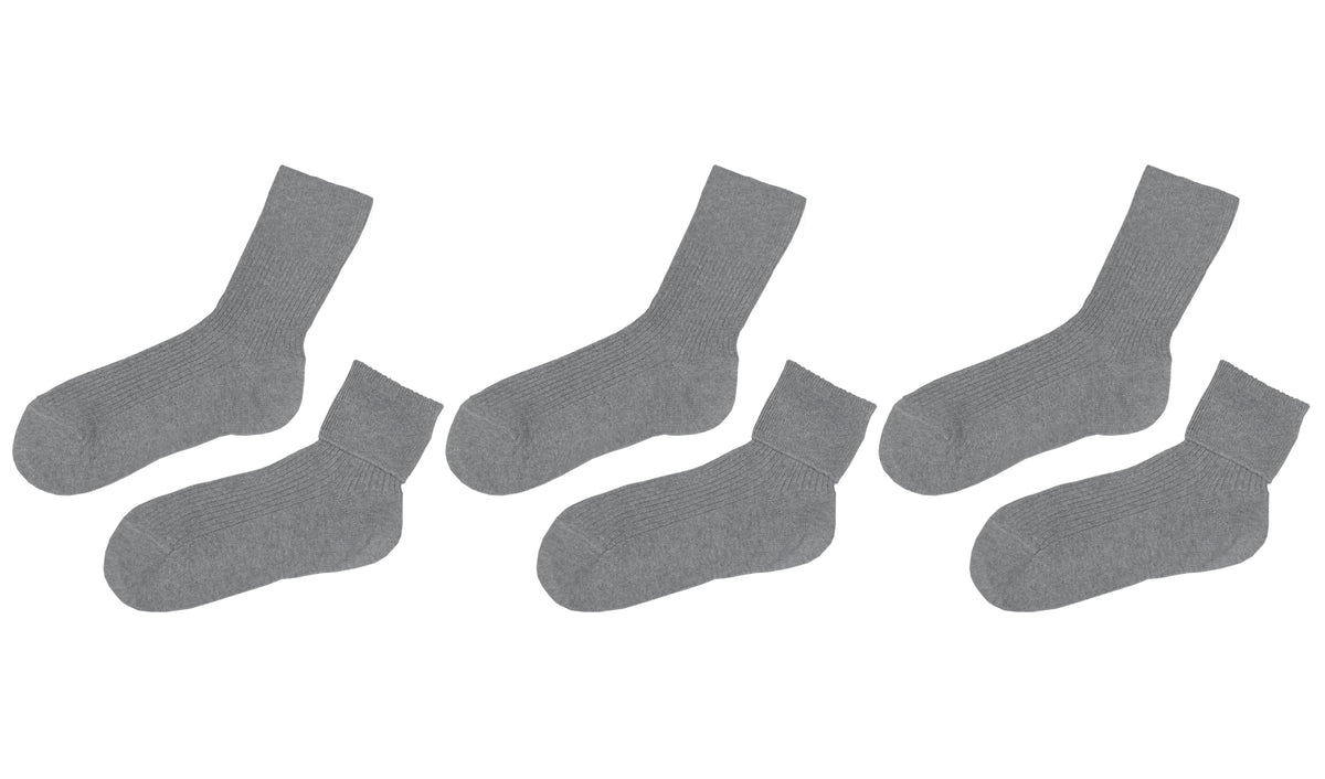 tittimitti® Kids’ 100% Organic Cotton Socks 3-Pack – Ages 5–8, Made in Italy