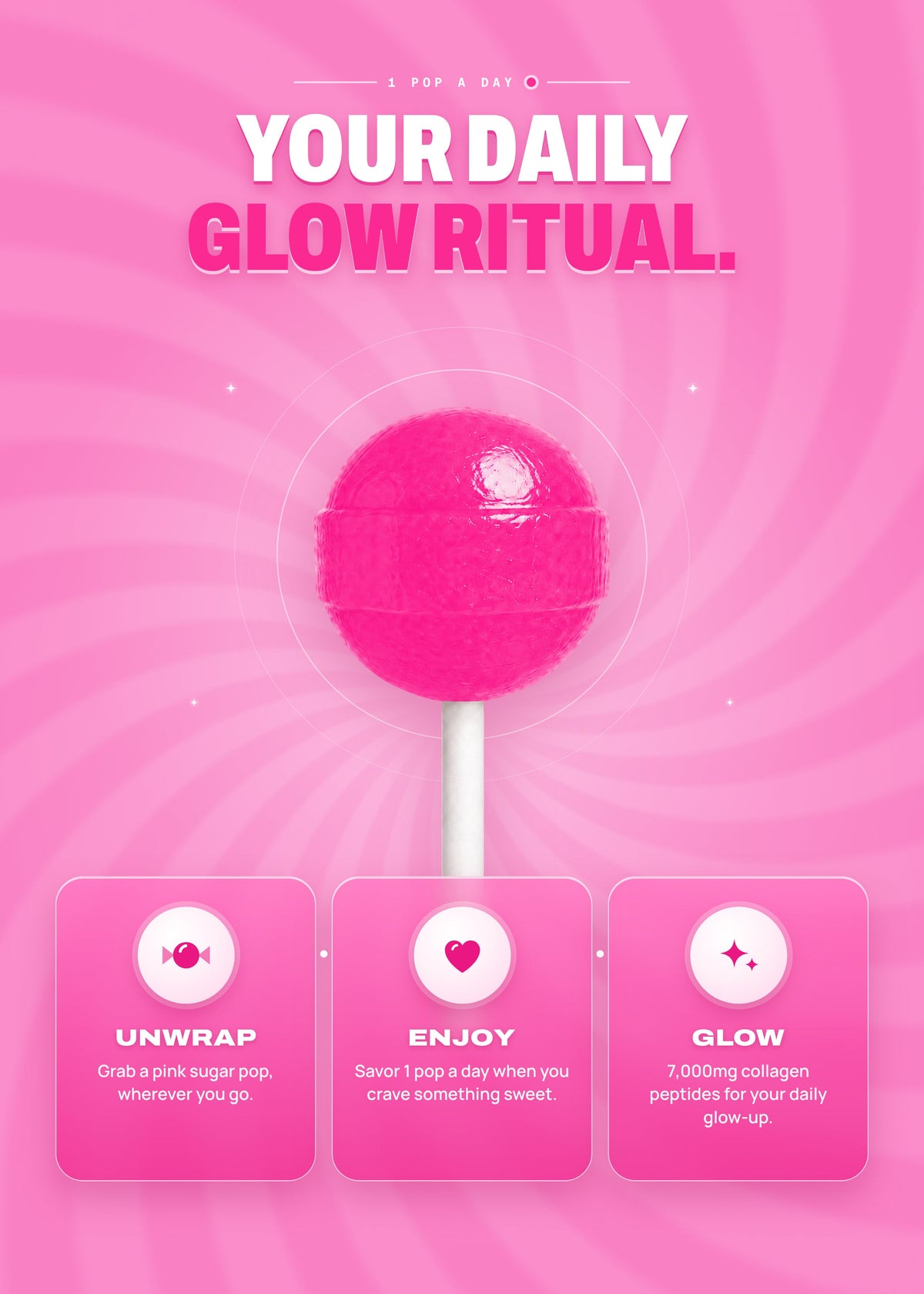 It Girl Beauty Lollipops | Collagen Peptide & Vitamin C Candy