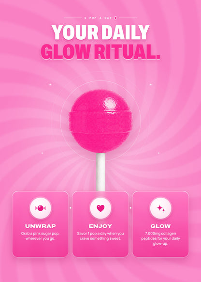 It Girl Beauty Lollipops | Collagen Peptide & Vitamin C Candy