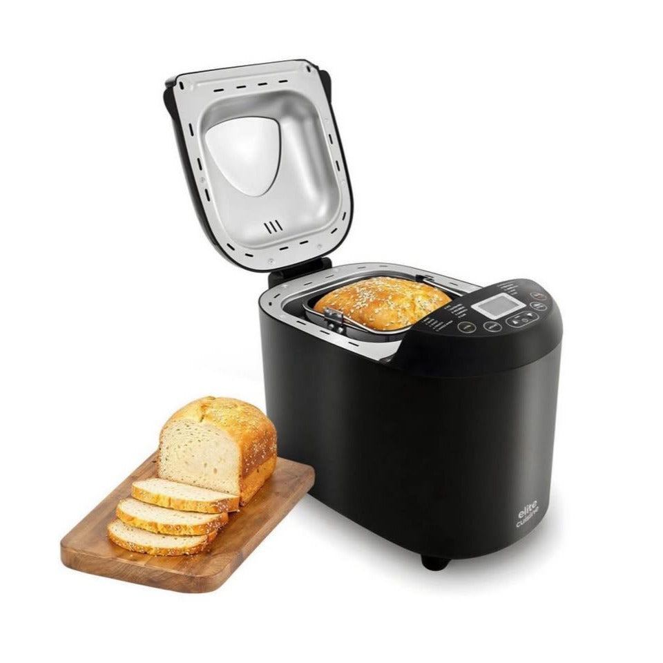 Elite Cuisine Programmable Bread Machine with 19