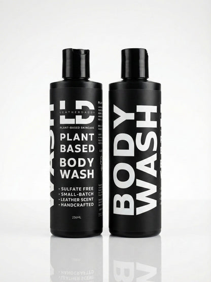 Full-Size Leather-Inspired Body Care Gift Set – 4-Piece