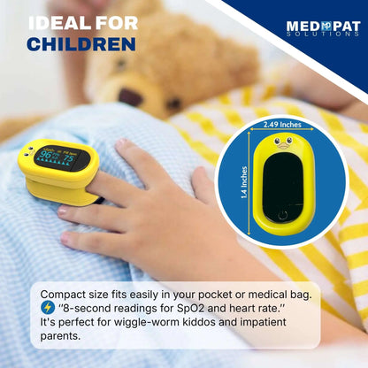 Med-Pat Ducky PXC-1 Pulse Oximeter | SpO2 & Pulse Display