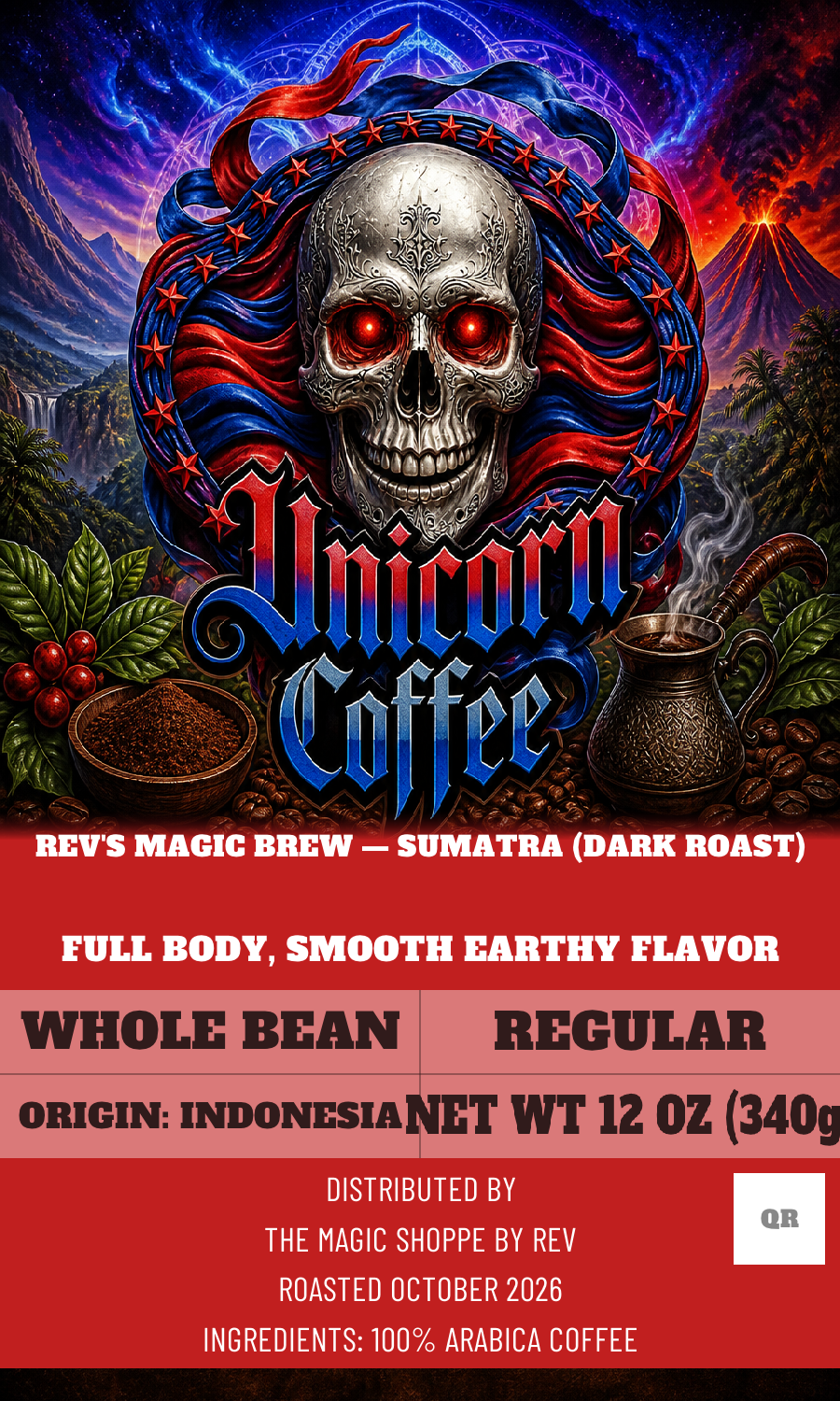 [partner-connect-label] Rev's Magic Brew — Sumatra (Dark Roast)