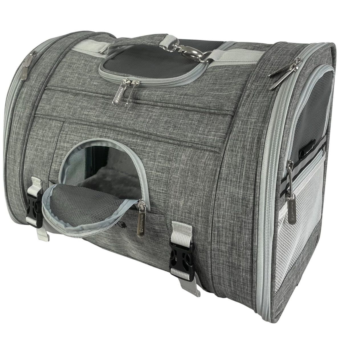 Mr. Peanut's Monterey Series Airline Compliant Horizontal Backpack Pet Carrier