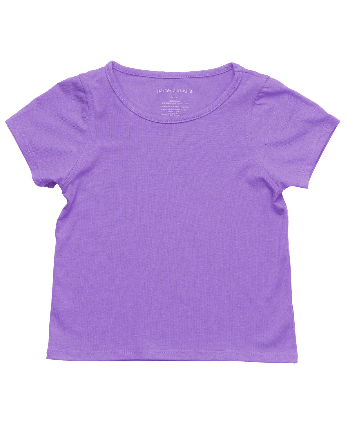 The Everday Sensory Friendly Peri Tee w Chewy Necklace-- *actual chewy necklace design may vary, but color will match tee*