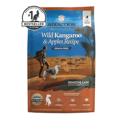 Wild Kangaroo & Apples Recipe Dry Dog Food